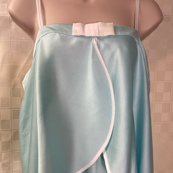 Kate Spade Bow Bridal Chemise Tiffany Blue Size M - Picture 3 of 7